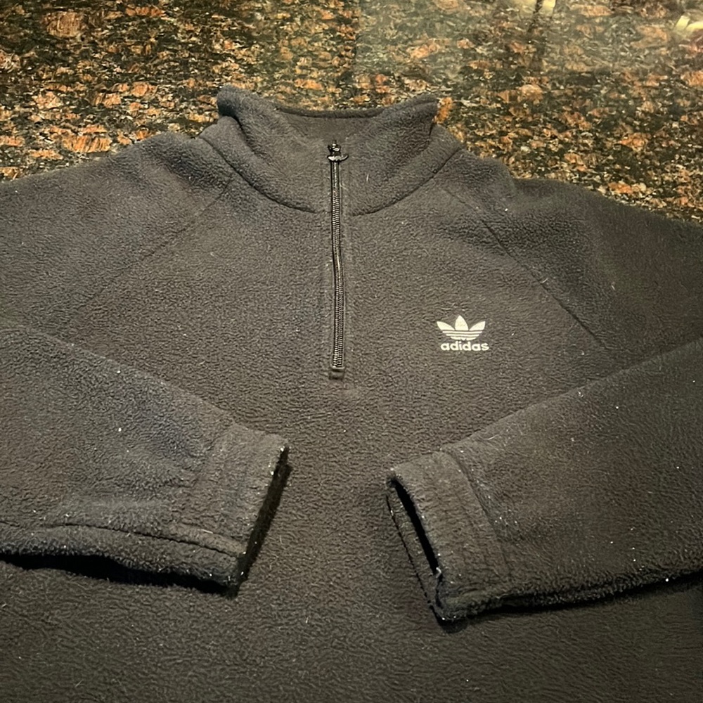 Black Adidas Fleece | Size Medium in Men